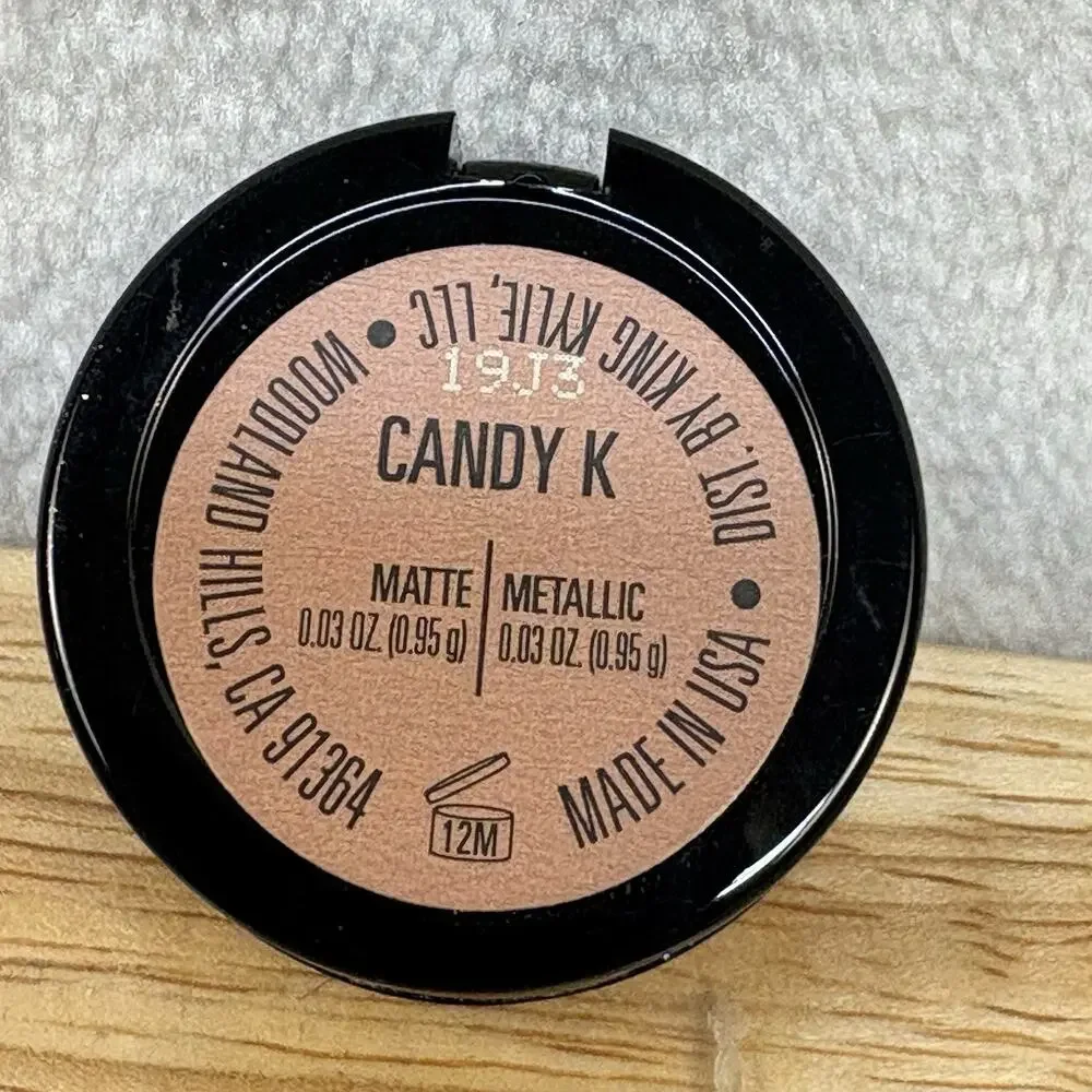 Kylie Jenner Cosmetics Eye Shadow Matte Metallic CANDY K Pink Kyshadow Duo